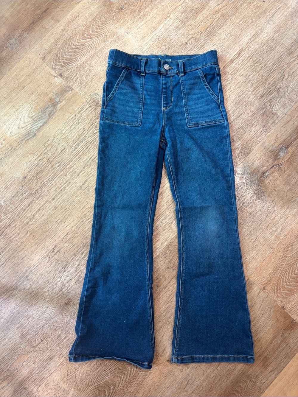 wonder nation Dark Blue Flared Kids Jeans